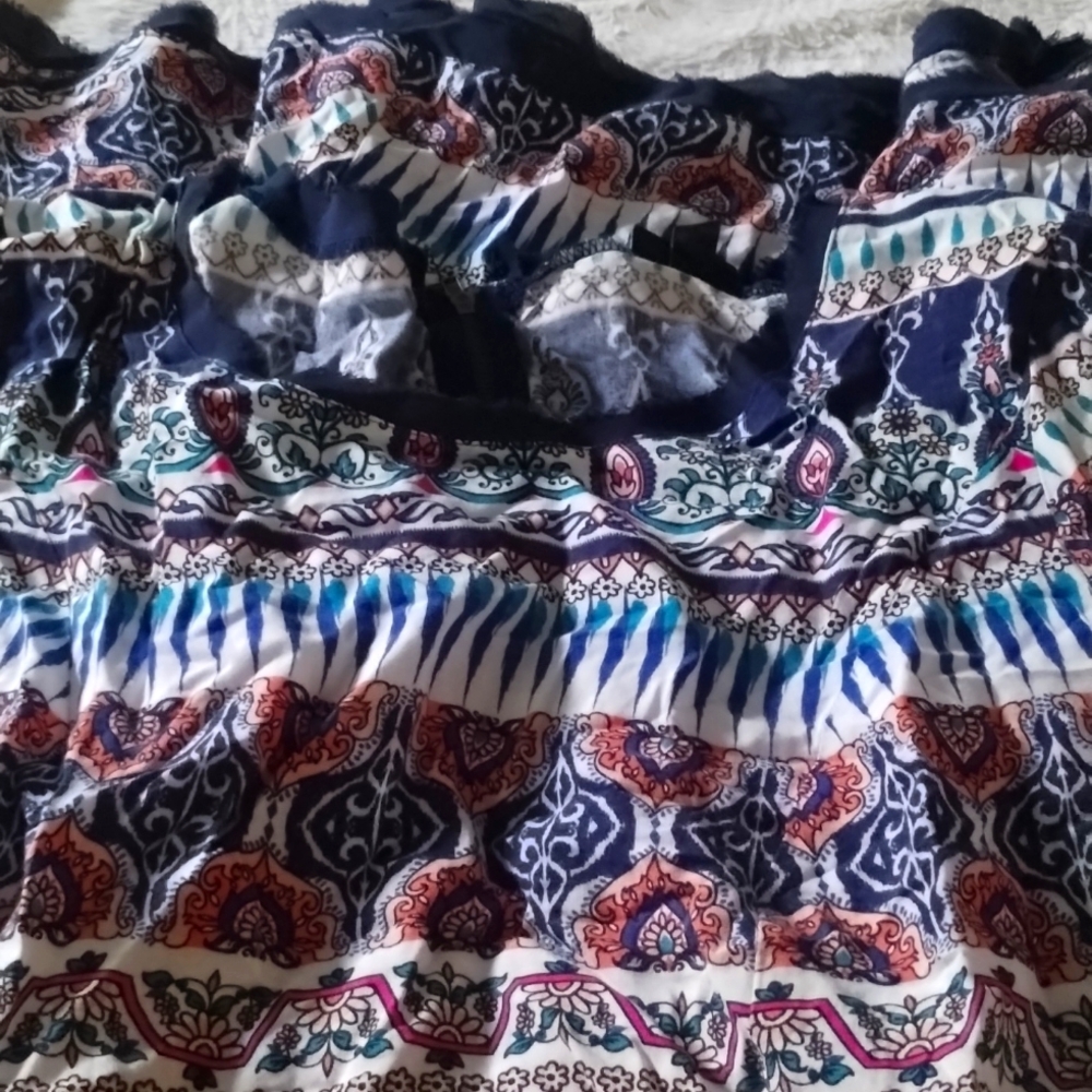 Colorful torrid dress